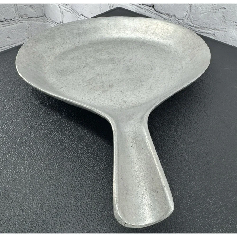 Vintage Bon Chef 5012-N Aluminum Skillet Pewter-Glow Finish 10 inch Lafayette NJ